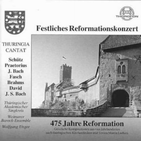 Weimarer Barock-Ensemble - 475 Yr Reformation Concert - Music & Performance - CD