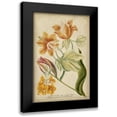 thumbnail image 1 of Weinmann 17x24 Black Modern Framed Museum Art Print Titled - Weinmann Tropical Floral II, 1 of 5