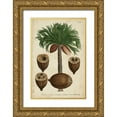 thumbnail image 1 of Weinmann 23x32 Gold Ornate Wood Framed with Double Matting Museum Art Print Titled - Vintage Tropicals I, 1 of 4