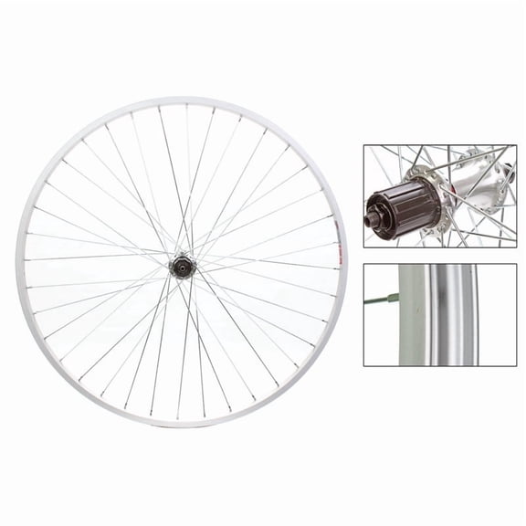 Weinmann 519 Hybrid 700c Alloy Rear Wheel Shimano 8-10 Speed Commuter Bike