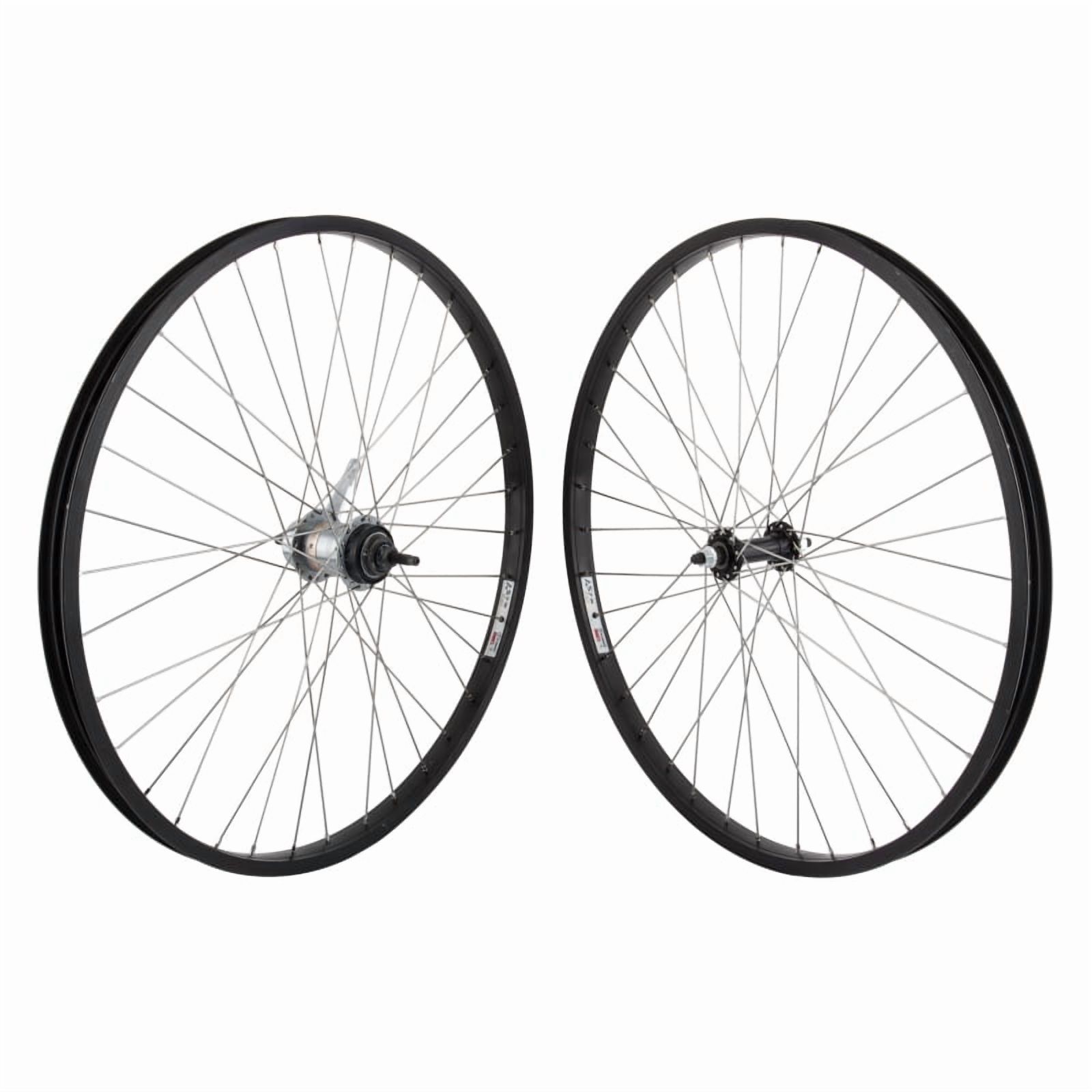3 speed bicycle wheel Tracer WH-2640RK3-PLS-B Cruiser Set 26" x4.0 with Sturmey Archer inter-3 Aluminum Hubs/Polished minded features such as fenders and a chain guard not only keep you and your bike clean but also contribute to a classic 3-Speed Bike
