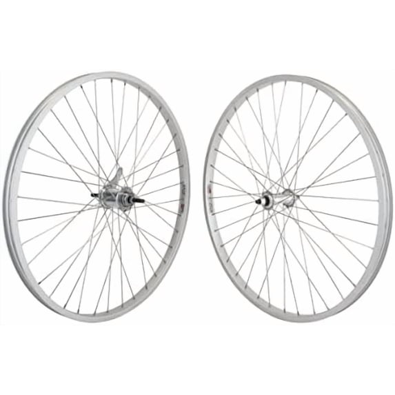 Set Ruote Weinmann AS7X 26 X 1,75 Per Bici Cruiser/Comfort - Mozzo Contropedale KT 36H Nero