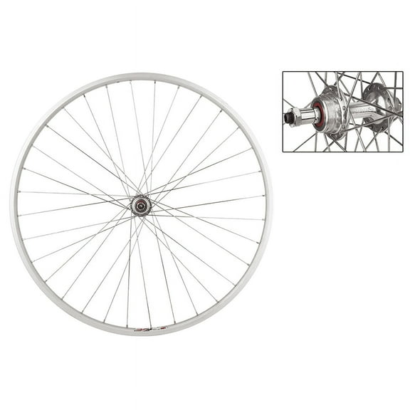 Weinmann LP18 Rear Road Bike Wheel 700c Origin8 QR 5-7 Speed 36h Hub SILVER
