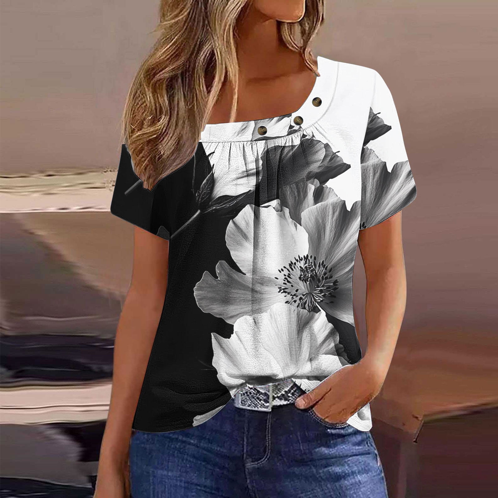 Weiqiqre Business Casual Outfits for Women Trendy Asymmetrical