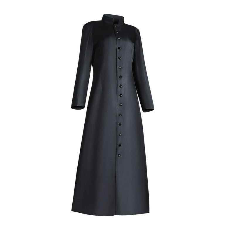 Weiqiqre Light Weight Jackets Womens Long Clergy Robes Clergy