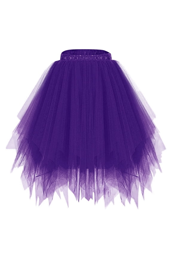 Maxi Skirts for Women Tutu Skirt for Women Vintage Tulle Ballet Bubble Dance Party Adults Skirts