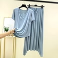 thumbnail image 1 of Weiqiqre Pajamas for Women Short Sleeve Loungewear 2 Piece PJ Shorts Sets Soft Sleepwear with Pockets, 1 of 3