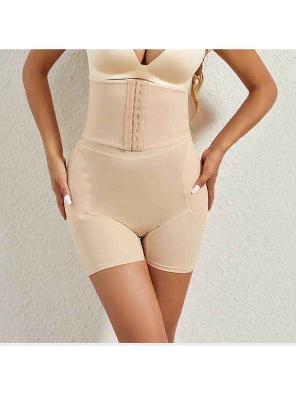 Shapewear for Women Tummy Control Hip Padded Booty Lifter Shapewear Thicker Enhancer Control Panty for Bigger Butt