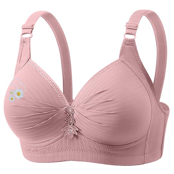 Weiqiqre Sports Bras for Women High Support Plus Size Comfortable Front Closure Bras Full Coverage No Underwire Everyday Bra