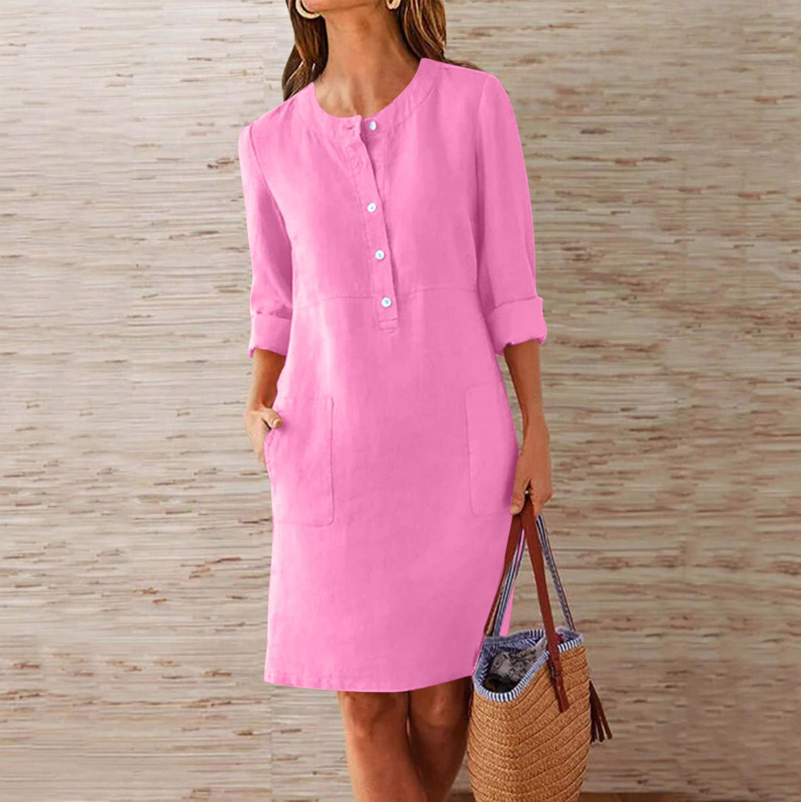 weiqiqre-summer-dresses-for-women-button-up-shirt-dresses-with-pockets