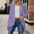 thumbnail image 1 of Weiqiqre Sweatshirt for Women, Open Front Cardigan, Long Sleeve Soft Ribbed Knit All-Season Outerwear with Irregular Hem, 1 of 7