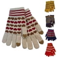 thumbnail image 1 of Weiqiqre Winter Magic Gloves Warm Strecty Knit Touch Screen Gloves For Men Women, 1 of 4