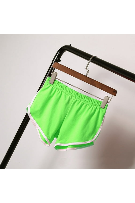 Women Casual Summer Sports Shorts Workout Yoga Shorts Active Shorts Low Rise Dolphin Shorts Plus Running Workout Fitness Sport High Cut Yoga Booty Shorts