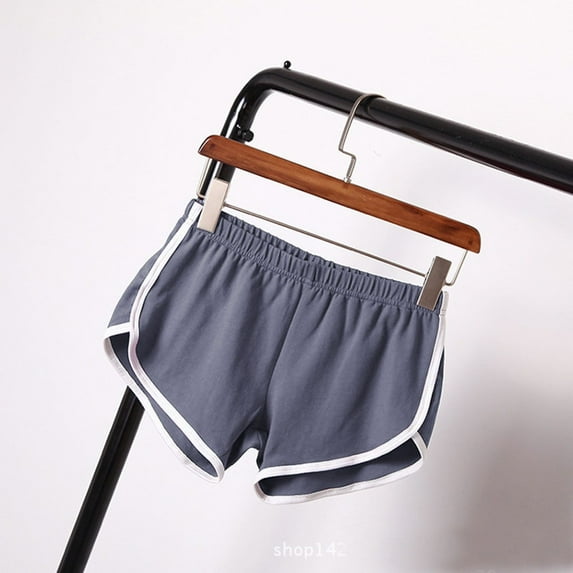 Weiqiqre Women Casual Summer Sports Shorts Workout Yoga Shorts Active Shorts Low Rise Dolphin Shorts Plus Running Workout Fitness Sport High Cut Yoga Booty Shorts