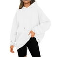 thumbnail image 1 of Weiqiqre Women Tops, Hoodies Oversized Pullover Fleece Sweaters Long Sleeve Winter Fall Outfits Fashion Clothes, 1 of 7