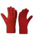 thumbnail image 1 of Weiqiqre Women Winter Gloves, Touch Screen Texting Gloves, Elastic Soft Warm Knit Lined, One Size, 1 of 4