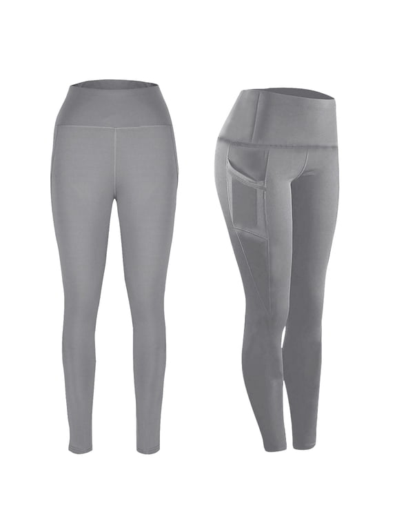 Weiqiqre Women's High Waisted Yoga Pants High Waisted Compression Gym Tummy Control Athletic Yoga Pants