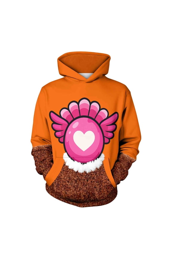 Women's Sweatshirt Thanksgiving Turkey Hoodie Cozy Fall Apparel, Thanksgiving Outfit, Fall Fashion