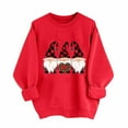 thumbnail image 1 of Weiqiqre Women's Tops, Tees & Blouses Merry Christmas Oversized Pullover Sweatshirt With Lights - Holiday Xmas Sweater Top, 1 of 6