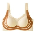 thumbnail image 1 of Weiqiqre Women's Underwear No Underwire Wireless Push Up Bralettes Comfort Seamless Plunge Everyday Bras, 1 of 2