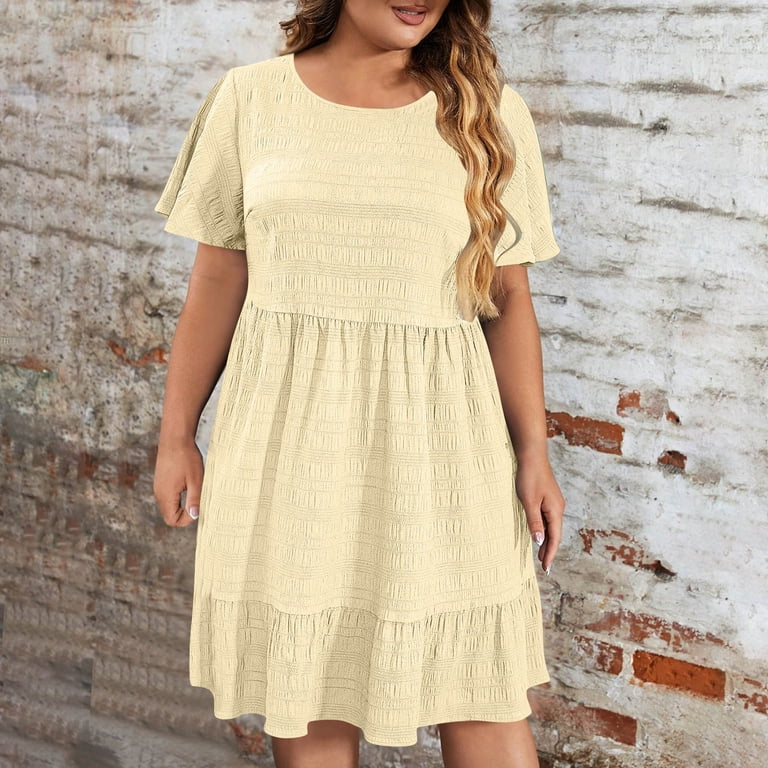 mini cute summer dresses Summer Dresses for Teens 2025 Petite Spaghetti Strap Backless Ditsy Floral Sundress Flowy A Line Tiered Ruffle Mini Dress Sleeveless Babydoll Dress Tropical Vacation Beach Dress Brunch Outfits at Amazon Women's Clothing