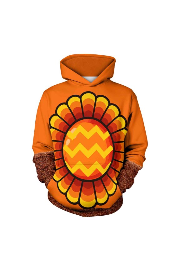 Womens Sweatshirts Thanksgiving Turkey Hoodie Cozy Fall Apparel, Thanksgiving Outfit, Fall Fashion