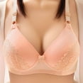 thumbnail image 1 of Weiqiqre Womens Underwear Full Coverage, Unlined Lace Sexy Plus Size Underwire Bra for Large Breasts, 1 of 4