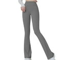 thumbnail image 1 of Fewfanhot Yoga Pants Women Flare Leggings with Tummy Control High Waist Fold Over Bootcut Wide Legs Workout Legging, 1 of 5