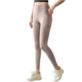 thumbnail image 1 of Weiqiqre Yoga Pants Women Fleece Lined Athletic Leggings with Pockets Pants Winter Thermal Hiking Casual, 1 of 3