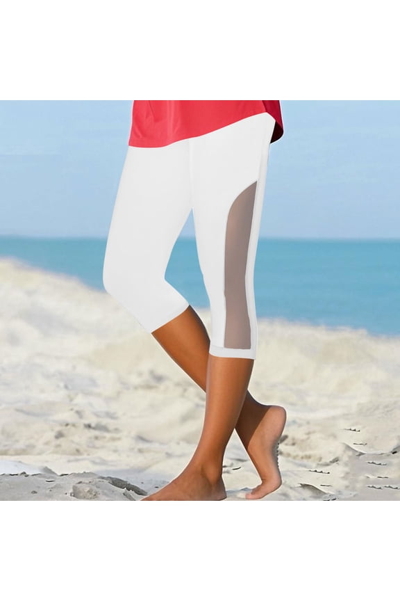 Yoga Pants Women Workout Leggings with Side Pockets High Waisted Tummy Control Hip Lift Yoga Pants Activewear