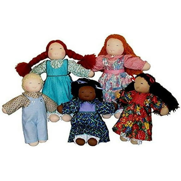 Weir Crafts Waldorf Doll Kit - 16" (Blush Skin/Brunette Hair)