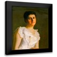 thumbnail image 1 of Weir, J Alden 20x24 Black Modern Framed Museum Art Print Titled - Miss Edith Potter, 1 of 5