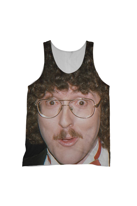 Weird Al Yankovic Big Face Tank Top