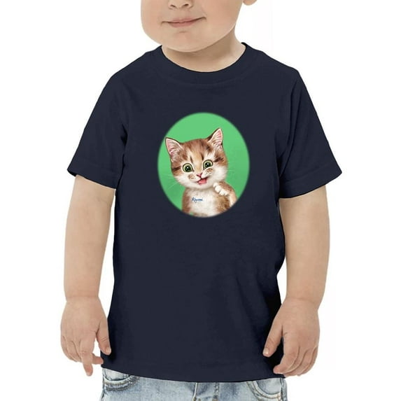 Weird Cat T-Shirt Toddler -Kayomi Harai Designs, 2 Toddler