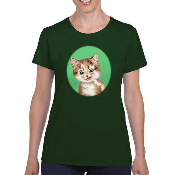 Weird Cat T-Shirt Women -Kayomi Harai Designs, Female Medium