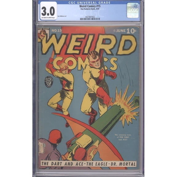 Weird Comics #15 - CGC 3 Comic Book