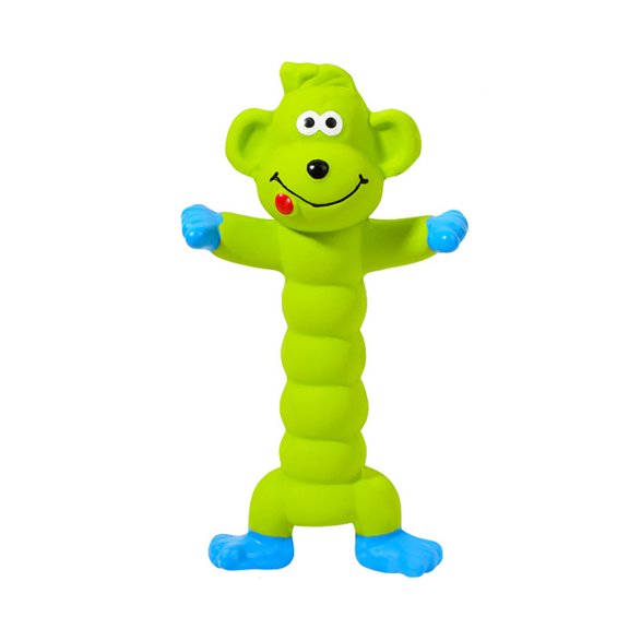 Weird Dog Pet Attraction Toys Freak Dog Pet Latex Toy Squeaky Toy For Dog Play Interaction And Entertainment, Interactive Squeaky Chew Toy For Dogs, Green Dog Toy For Teething And