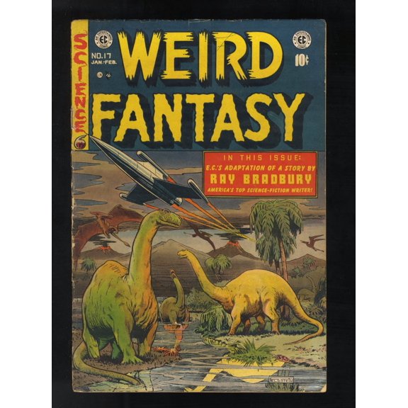 Weird Fantasy #17 GD+ 2.5 Atomic Explosion Splash Page! Comic Book