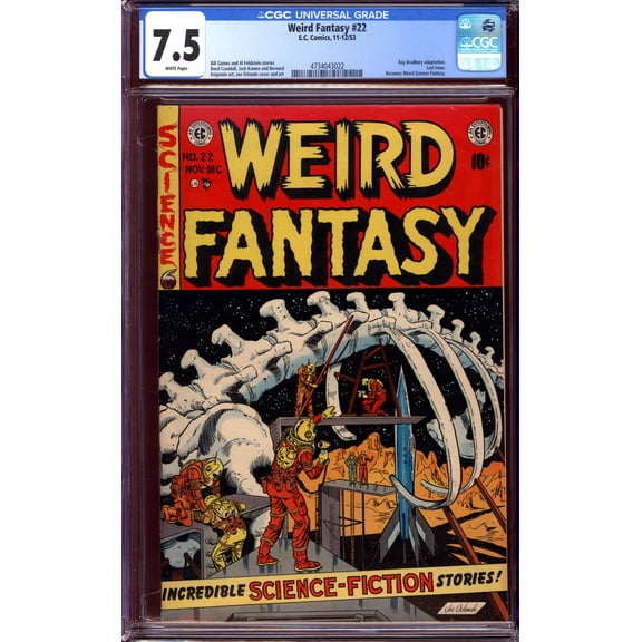 Weird Fantasy #22 - CGC 7.5 Comic Book