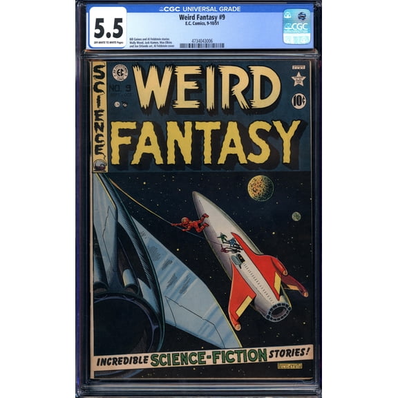 Weird Fantasy #9 - CGC 5.5 Comic Book