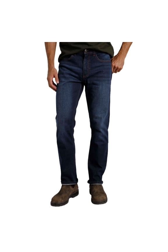 Mens Edward Denim Stretch Straight Jeans