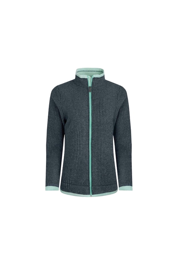Womens Ariana Grid Eco Friendly Full Zip Fleece Jacket