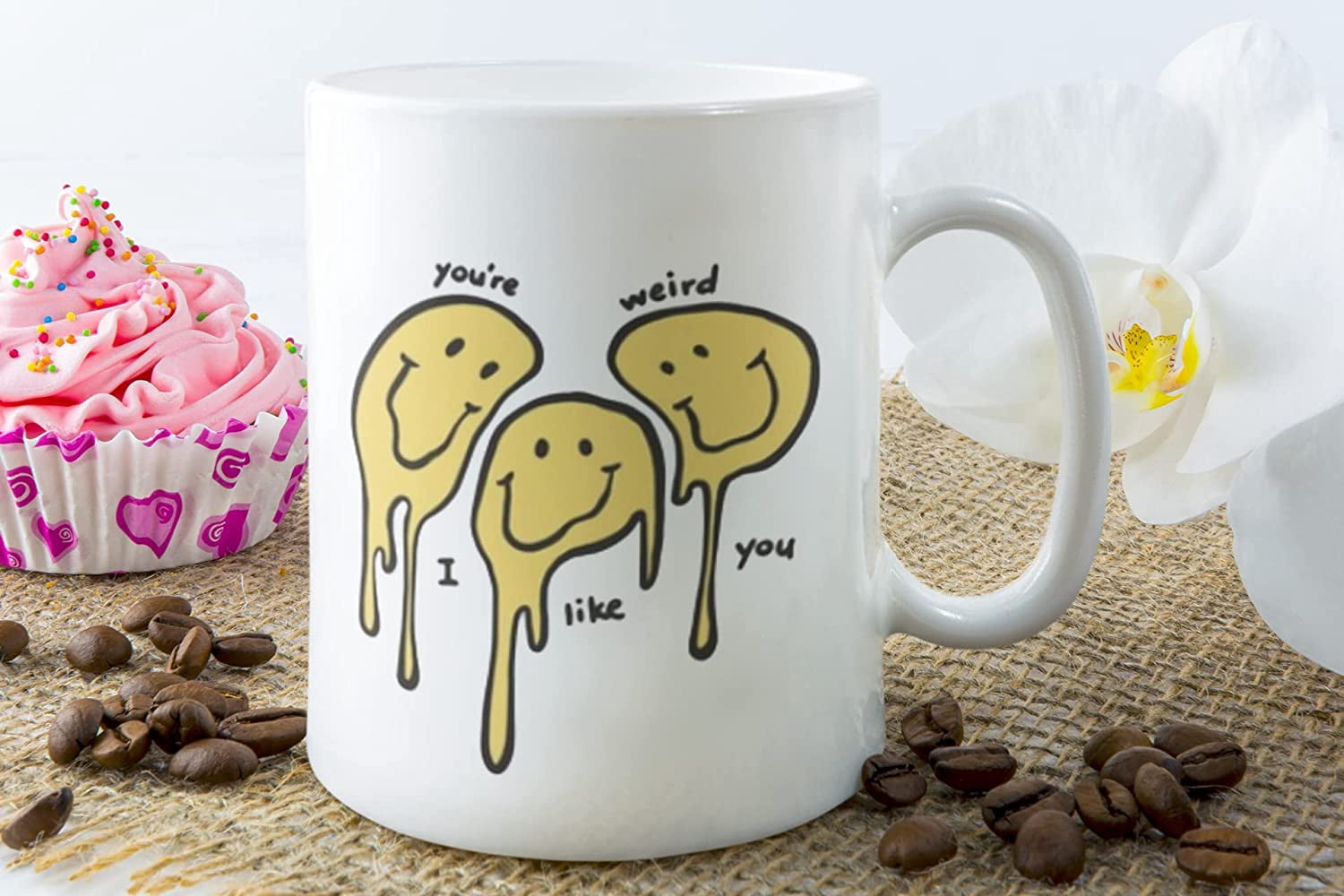 You're The Weird I Like You Mugs Anniversary Romantic Gifts Funny Quote