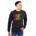thumbnail image 1 of Weird Proud LGBTQ Pride Funny Cool Long Sleeve TShirt Men Women Brisco Brands S, 1 of 6