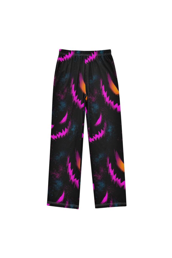 Weird Pumpkin Pattern Pajama Pants Soft Lightweight Lounge Pants Bottoms Sleep Pants Warm Comfy