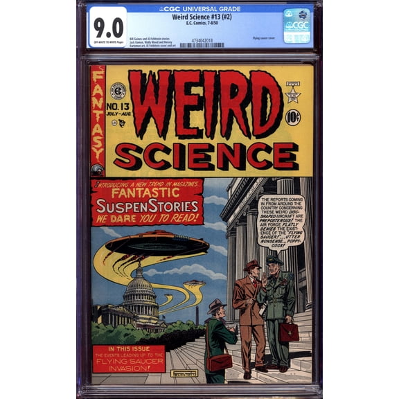 Weird Science #13 (#2) - CGC 9 Comic Book
