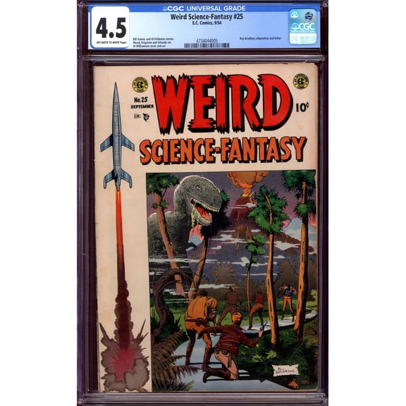 Weird Science-Fantasy #25 - CGC 4.5 Comic Book