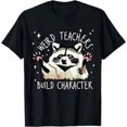 thumbnail image 1 of Weird Teachers Build Character Animal Teacher Appreciation Shirt BLACK Unisex S-5XL Hot Trending Shirt, Vintage Birthday Gift, 1 of 4