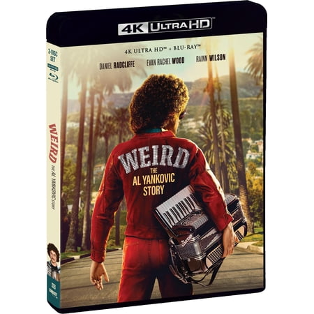 Weird- The Al Yankovic Story (4K Ultra HD + Blu-Ray), Starring Daniel Radcliffe