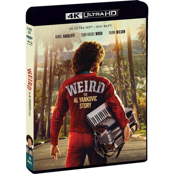 Weird- The Al Yankovic Story (4K Ultra HD + Blu-Ray), Starring Daniel Radcliffe